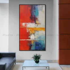 Tableau Toile Art Abstrait IP-01033