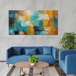 Tableau Toile Art Abstrait IP-01043