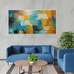 Tableau Toile Art Abstrait IP-01043