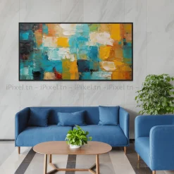 Tableau Toile Art Abstrait IP-01043