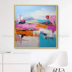 Tableau Toile Art Abstrait IP-01053
