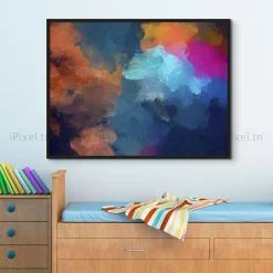 Tableau Toile Art Abstrait IP-01104