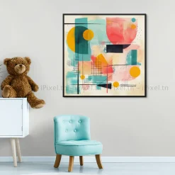 Tableau Toile Art Abstrait IP-01143