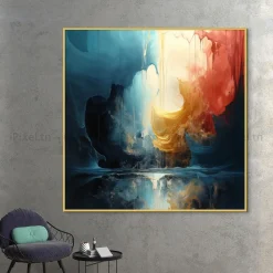 Tableau Toile Art Abstrait IP-01176