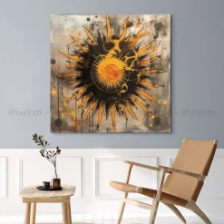 Tableau Toile Art Abstrait IP-01229