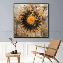 Tableau Toile Art Abstrait IP-01229