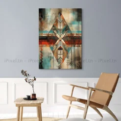 Tableau Toile Art Abstrait IP-01259
