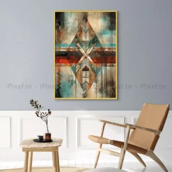Tableau Toile Art Abstrait IP-01259