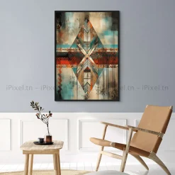 Tableau Toile Art Abstrait IP-01259