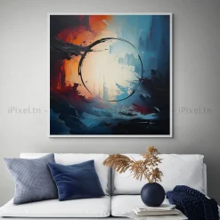 Tableau Toile Art Abstrait IP-01276