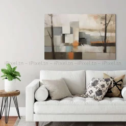 Tableau Toile Art Abstrait IP-01288
