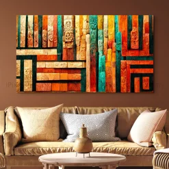 Tableau Toile Art Abstrait IP-01314