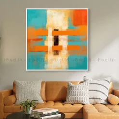 Tableau Toile Art Abstrait IP-01450