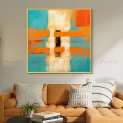Tableau Toile Art Abstrait IP-01450