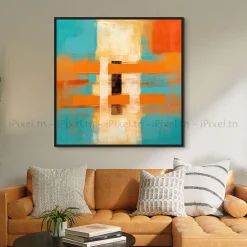 Tableau Toile Art Abstrait IP-01450