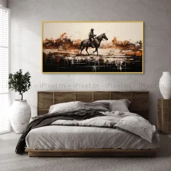 TABLEAU TOILE ART DES CHEVAUX IP-01500
