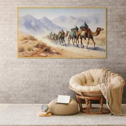 TABLEAU TOILE ART DES CHEVAUX IP-01512