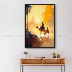 Tableau Toile Art Des Chevaux IP-01515