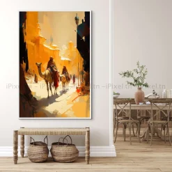 ableau Toile Art Des Chevaux IP-01517