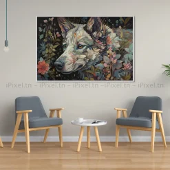 TABLEAU TOILE ART ANIMALIER IP-01541