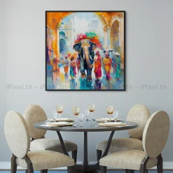 TABLEAU TOILE ART ANIMALIER IP-01555