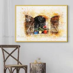 Tableau Toile Art Architecturale IP-01572
