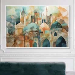 Tableau Toile Art Architecturale IP-01580