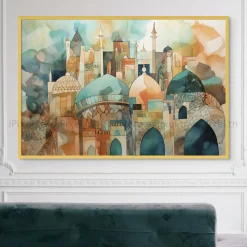 Tableau Toile Art Architecturale IP-01580