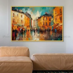 Tableau Toile Art Architecturale IP-01596