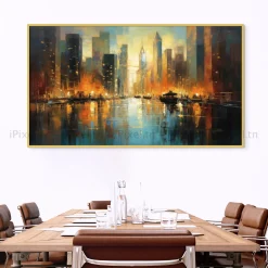 Tableau Toile Art Architecturale IP-01612