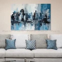 Tableau Toile Art Architecturale IP-01614