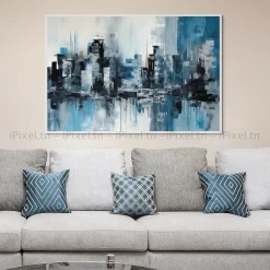 Tableau Toile Art Architecturale IP-01614