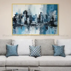Tableau Toile Art Architecturale IP-01614