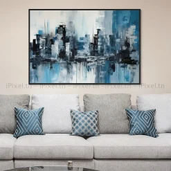 Tableau Toile Art Architecturale IP-01614