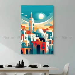 Tableau Toile Art Architecturale IP-01618