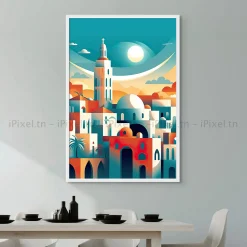 Tableau Toile Art Architecturale IP-01618