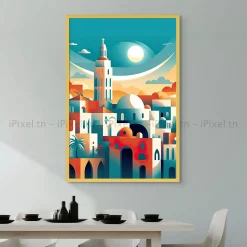Tableau Toile Art Architecturale IP-01618