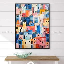 Tableau Toile Art Architecturale IP-01627