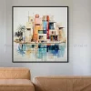 Tableau Toile Art Architecturale IP-01634