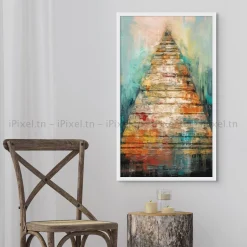 Tableau Toile Art Architecturale IP-01641