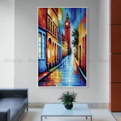 Tableau Toile Art Architecturale IP-01651