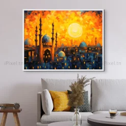 Tableau Toile Art Architecturale IP-01655