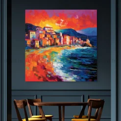 Tableau Toile Art Architecturale IP-01673