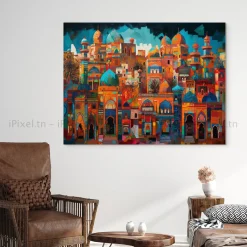 Tableau Toile Art Architecturale IP-01686