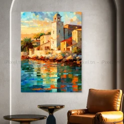 Tableau Toile Art Architecturale IP-01689