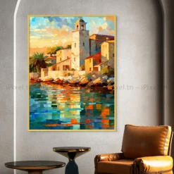 Tableau Toile Art Architecturale IP-01689