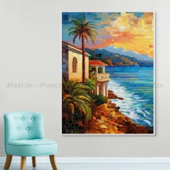 Tableau Toile Art Architecturale IP-01695