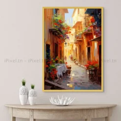 Tableau Toile Art Architecturale IP-01697