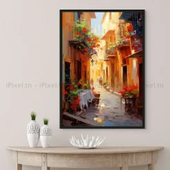 Tableau Toile Art Architecturale IP-01697