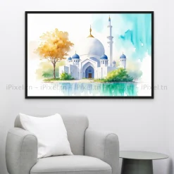 Tableau Toile Art Architecturale IP-01701